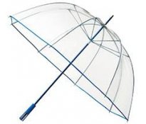 Transparenter PVC-Schirm