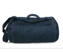 Top Denim Duffle Bag