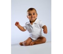 Baby Organic Polo Bodysuit